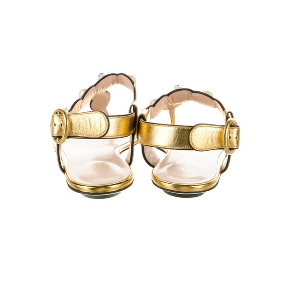 Gucci Willow T-Strap Sandals - Picture 5 of 5